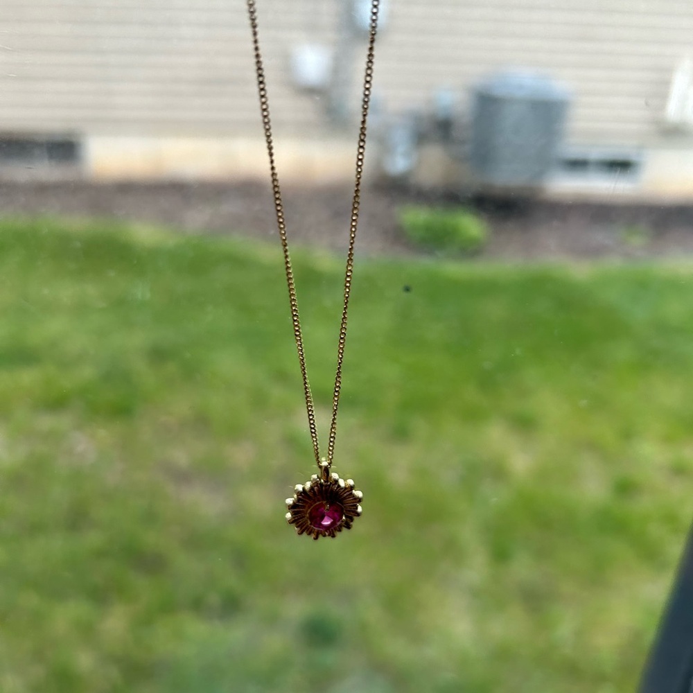 Hey Harper lapa necklace w/ Swarovski Crystal - Picture 3 of 8